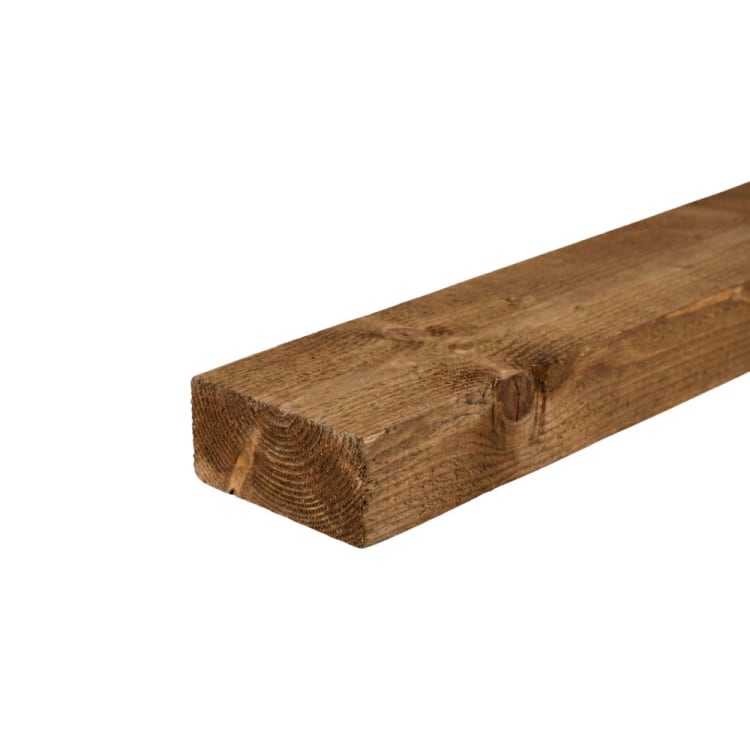 Brown Treated Sleeper 195 x 95mm x 2400mm