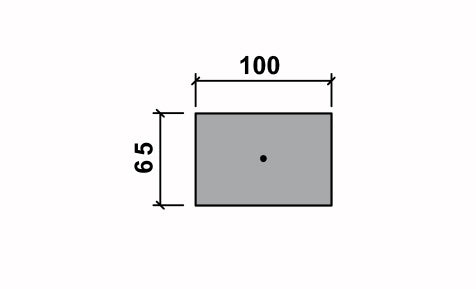1200mm Concrete Lintel 100 x 65mm ER1