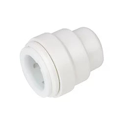 JG Speedfit Plastic Push-Fit Stop Ends 15mm 10 Pack
