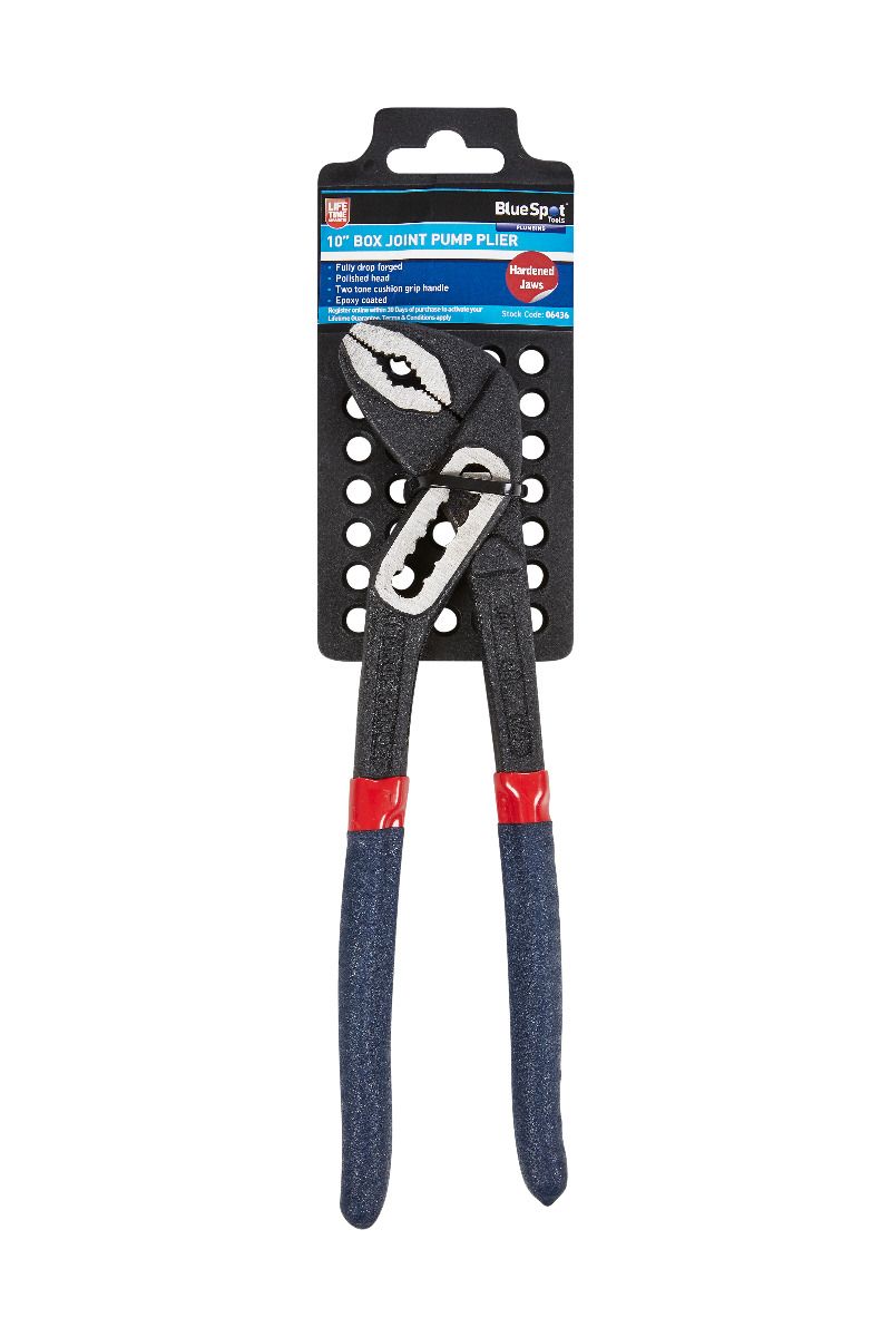 250mm (10") Box Joint Water Pump Plier