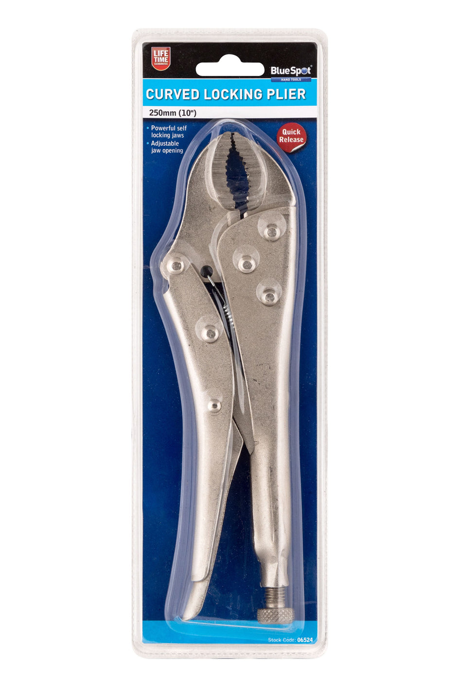 250mm (10") Curved Locking Plier