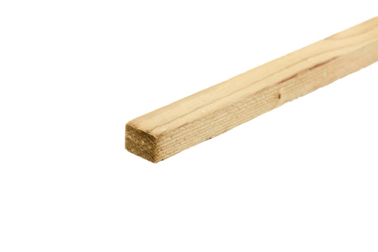 25mm x 38mm Treated Roofing Batten/Lathe (1.5x1) 4.2m