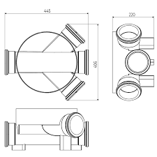 320mm Manhole Base