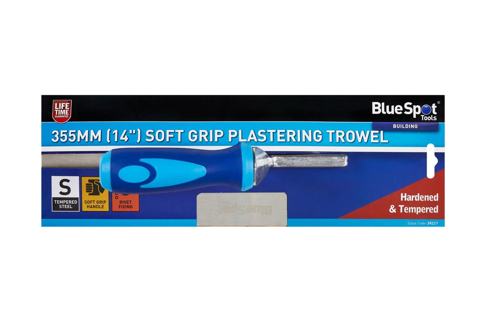 355mm (14") Soft Grip Plastering Trowel