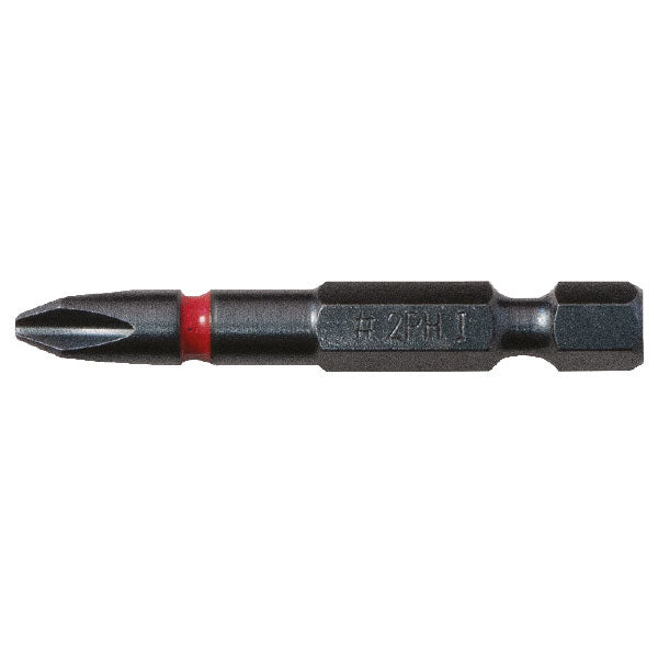 50mm PH2 Impact Screwdriver Bits 5pc Abracs IPH25005