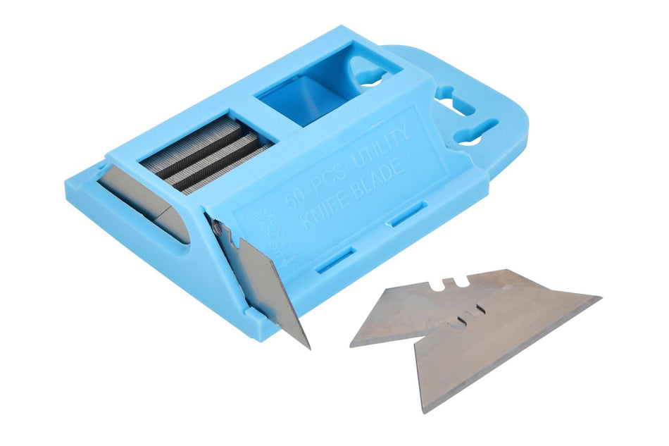 50pce Utility Blades In Dispenser