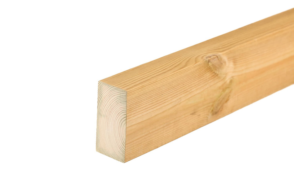 150mm x 75mm Sawn Treated Timber C24 (6x3) 4.8m