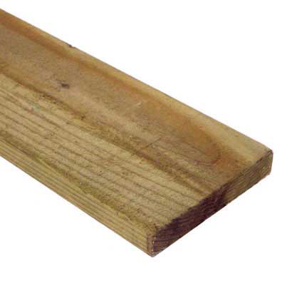 150mm x 25mm Sawn Treated Timber (6x1) 4.8m
