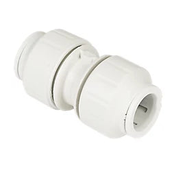 JG Speedfit Plastic Push-Fit Equal Couplers 22mm