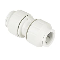 JG Speedfit Plastic Push-Fit Equal Couplers 15mm