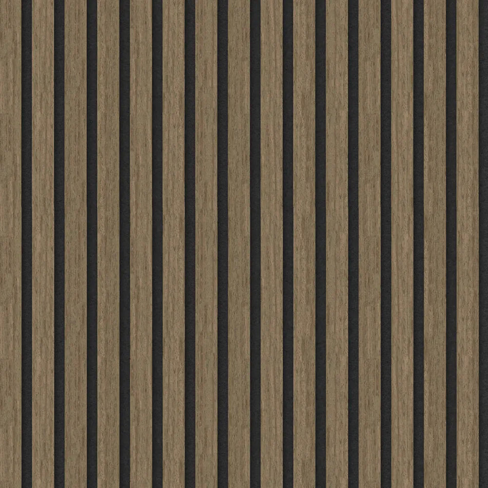 Walnut Sulcado Acoustic Slatwall
