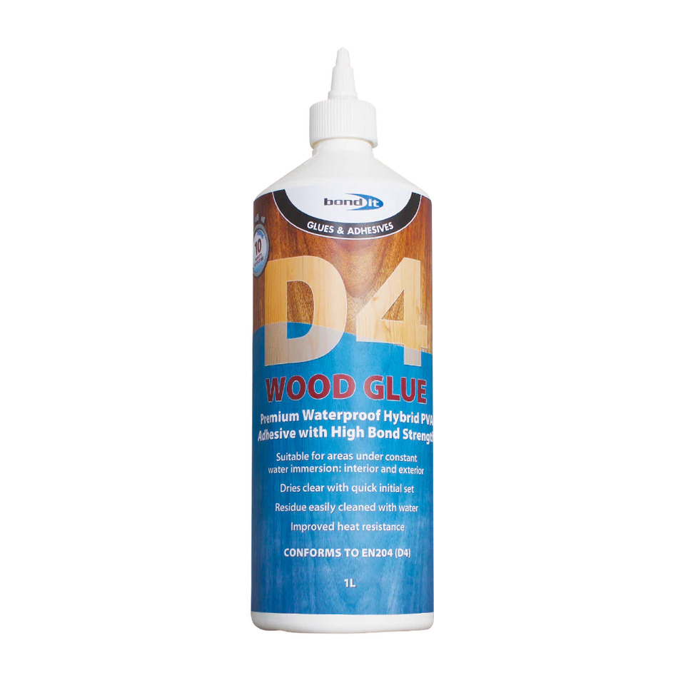 D4 Waterproof Wood Glue Polyurethane 1L