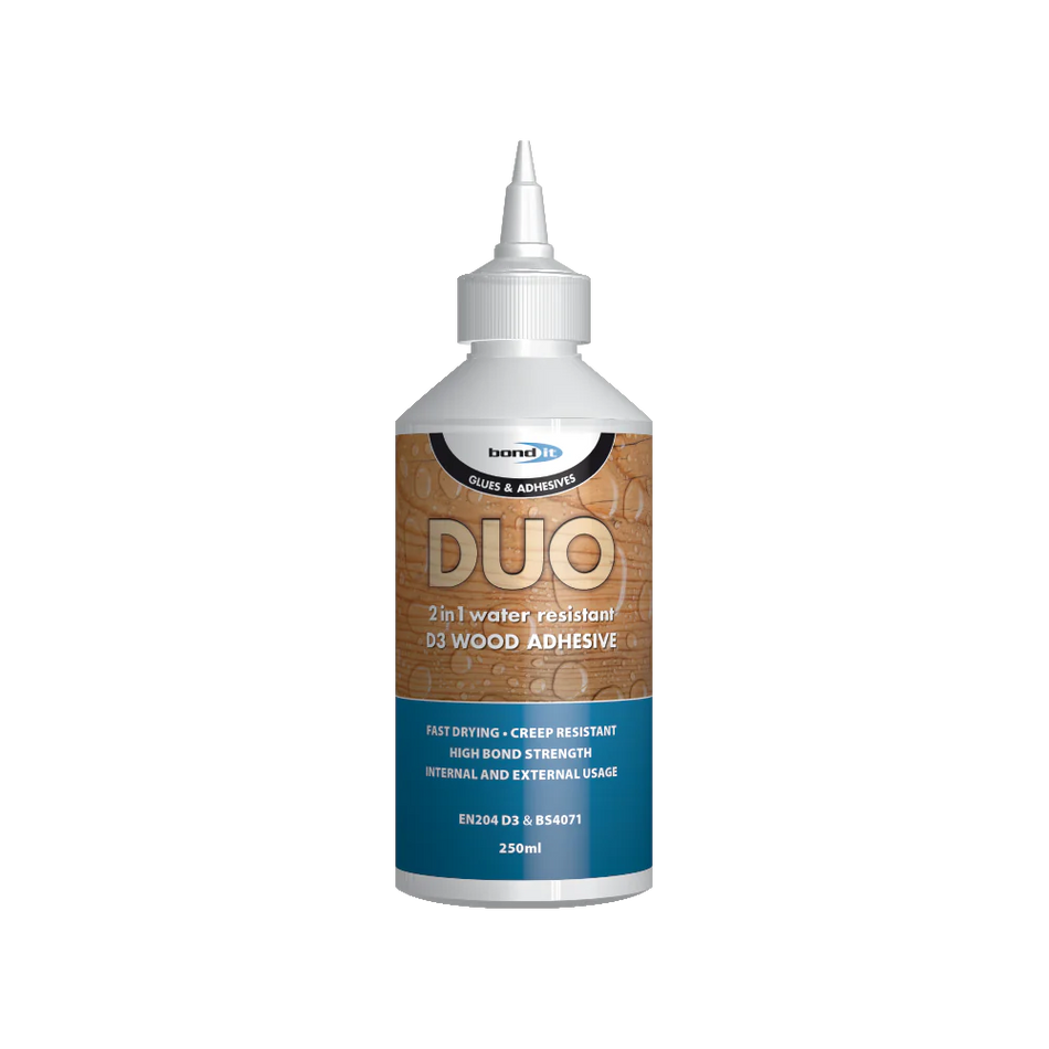 Duo 2 in 1 D3 Wood Glue Water Resistant 250ml