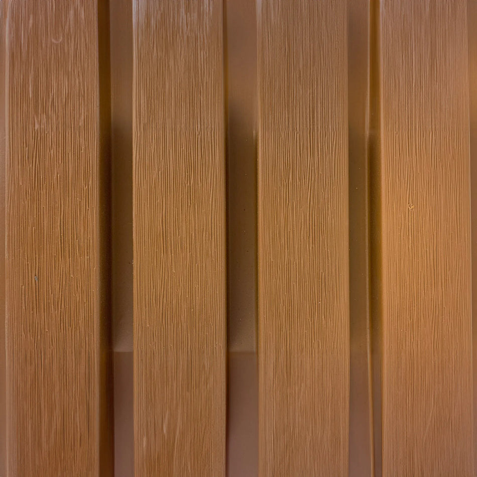 External Light Teak Cladding Panel - SCECP-TA