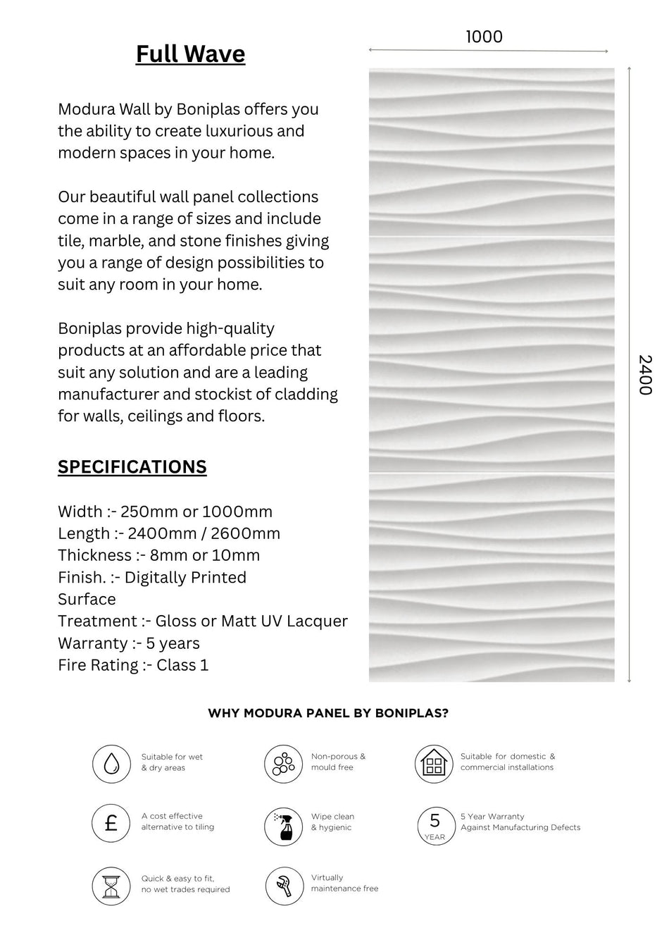 Full Wave Platinum Collection-W3-1 Panel