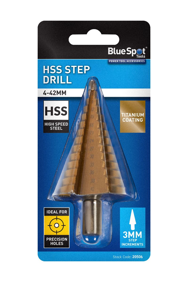 HSS Step Drill (4-42mm)
