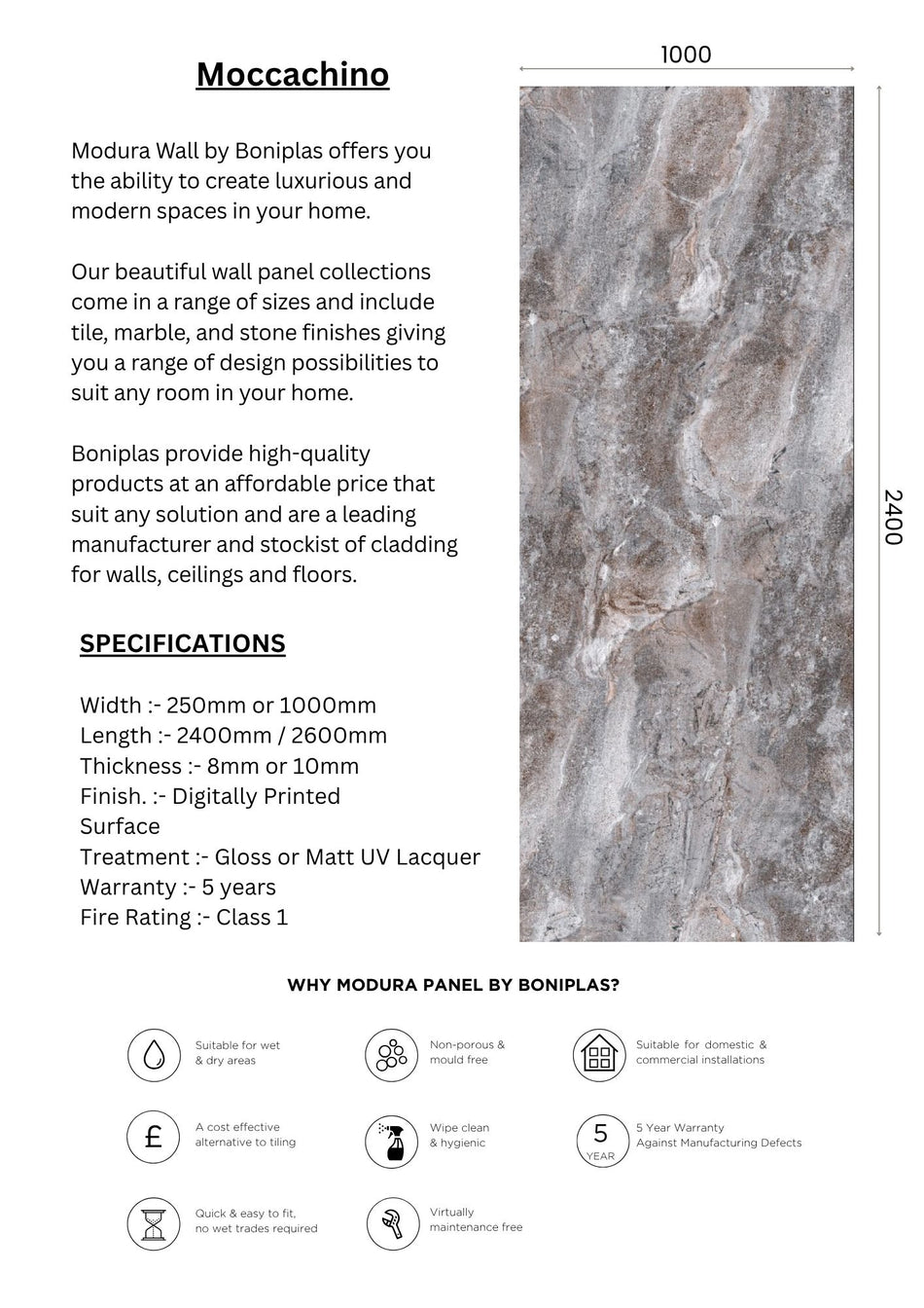 Moccachino Platinum Collection-M39-1 Panel