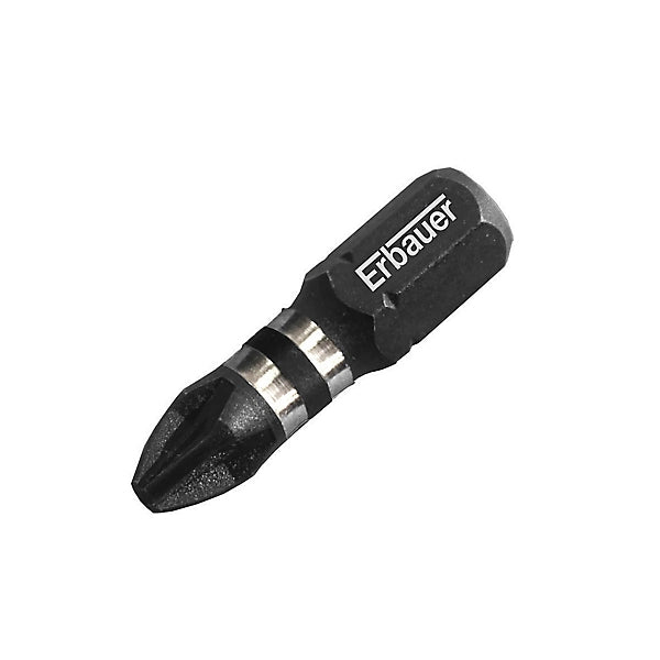 25mm PZ2 Impact Screwdriver Bits 25pc Abracs IPZ22525