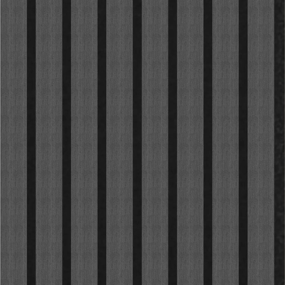 Charcoal Sulcado Acoustic Slatwall