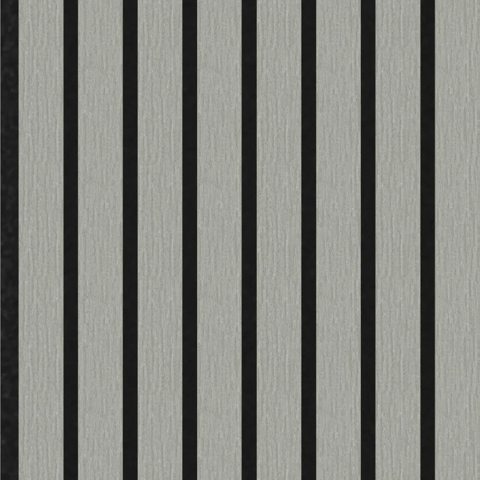 Premium Grey Oak Sulcado Acoustic Slatwall