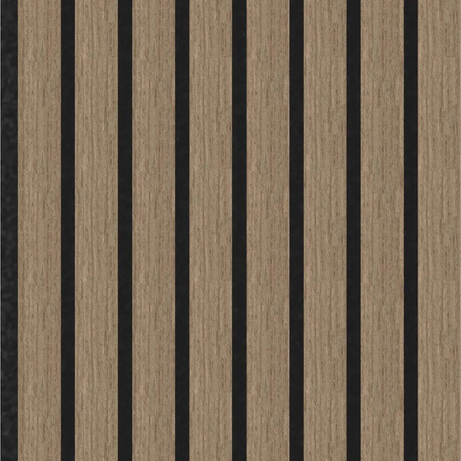 Premium Natural Oak Sulcado Acoustic Slatwall