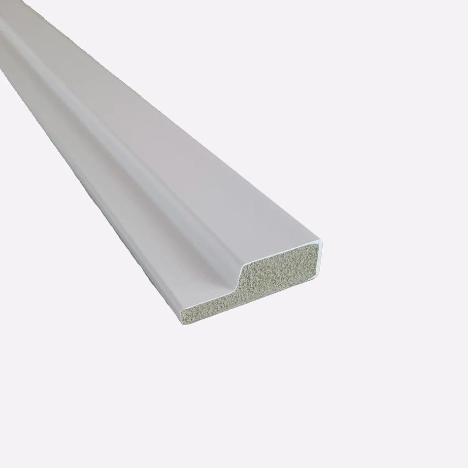 Trim Left Pure White Sulcado Waterproof-SWTLL-PWH / SWTSL-PWH-1 Panel