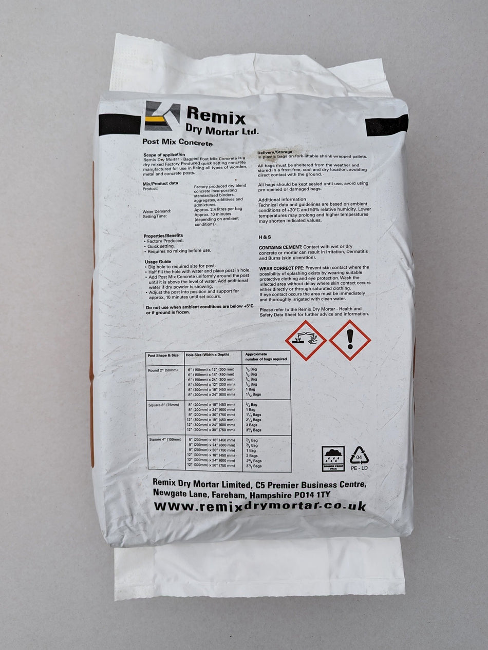 Post Mix (Post Fix) Concrete 20kg