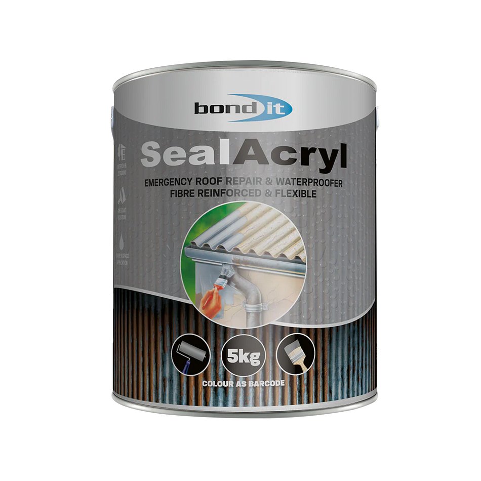 Sealacryl Fibre Reinforced Emergency Roof Repair Compound 5kg