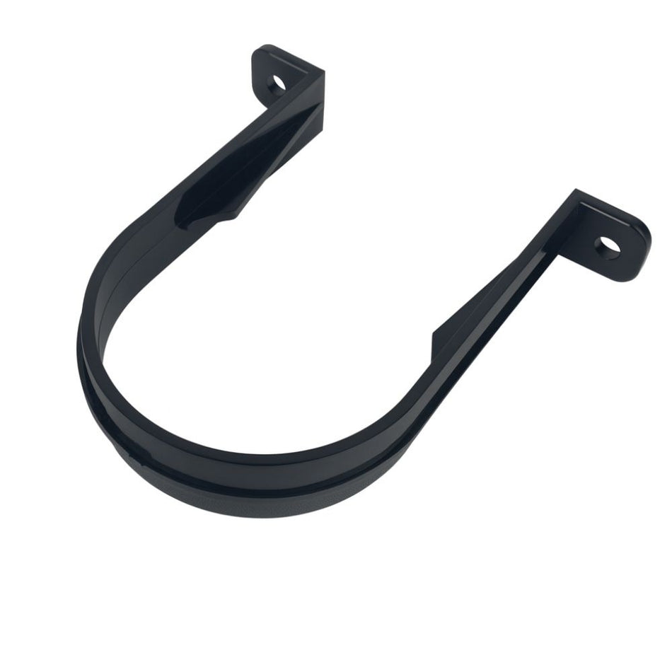 SOIL PIPE 110mm PIPE BRACKET-CLIP BLACK