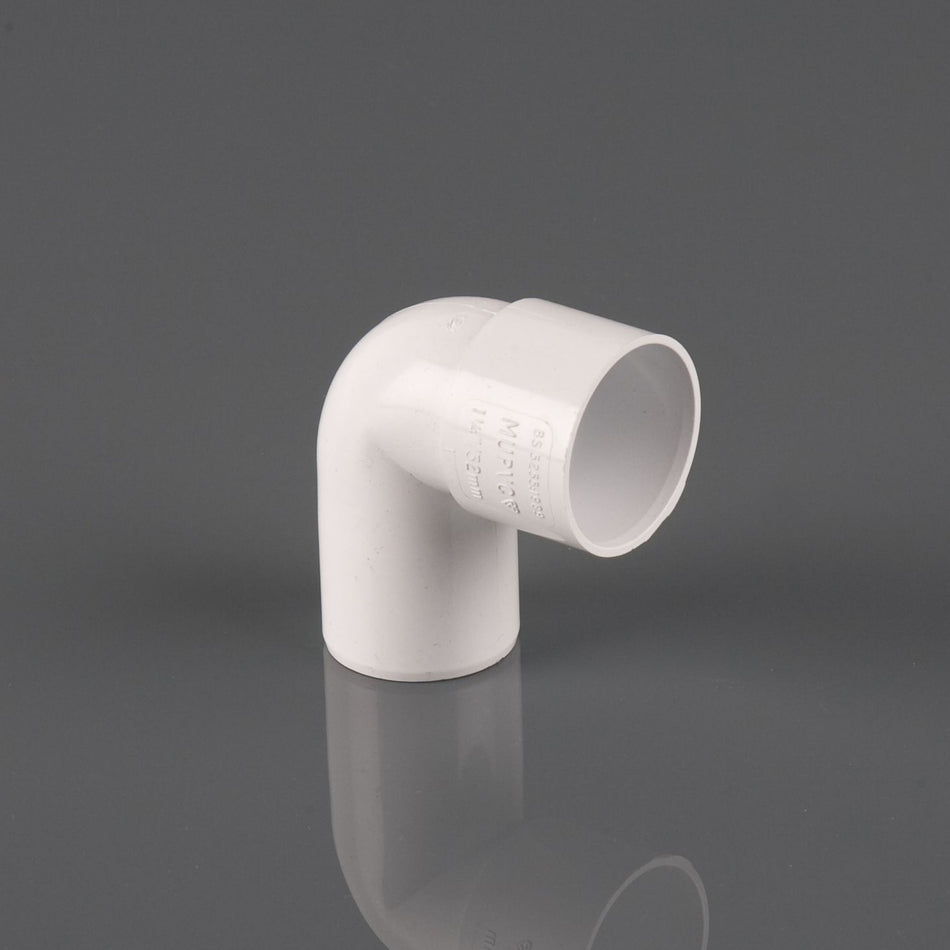 Solvent Weld Waste Conversion 40mm White