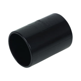Solvent Weld Waste Straight Coupling 40mm Black