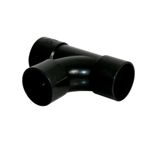 Solvent Weld Waste Swept Branch Tee 40mm Black