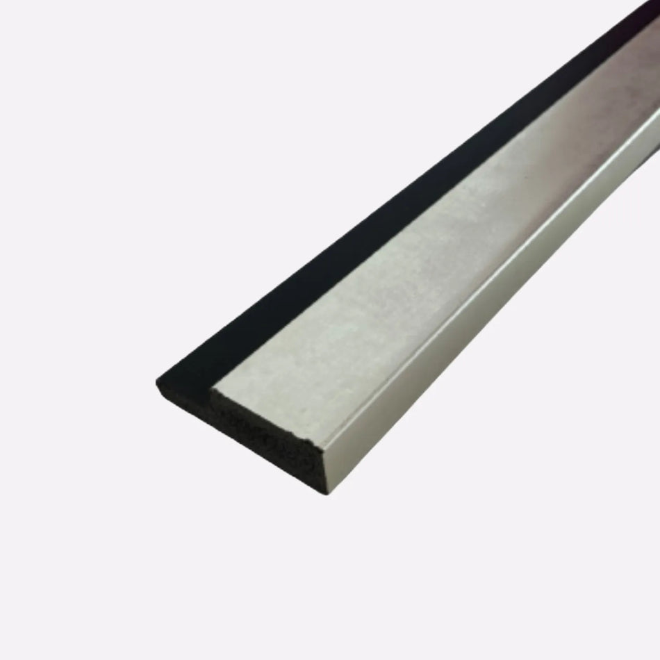 Trim Left Silver Metallic Sulcado Waterproof-SWTLL-SM / SWTSL-SM-1 Panel