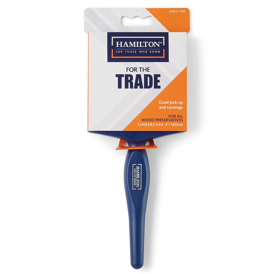 Hamilton Trade Timber Care Brush 4inch 100mm