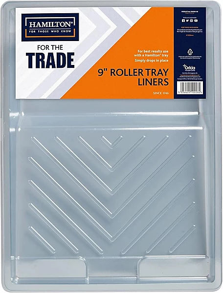 Hamilton Trade 9 inch Roller Tray Liners 5 Pack