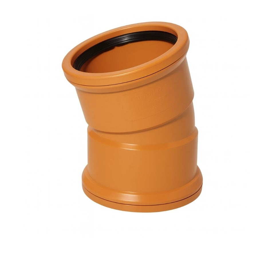 UG 15D BEND 110mm DOUBLE SOCKET 110mm