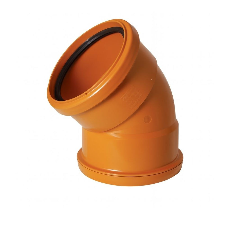 UG 30D BEND  110mm DOUBLE SOCKET