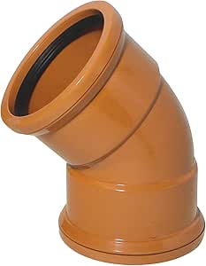 UG 45D BEND 110mm DOUBLE SOCKET
