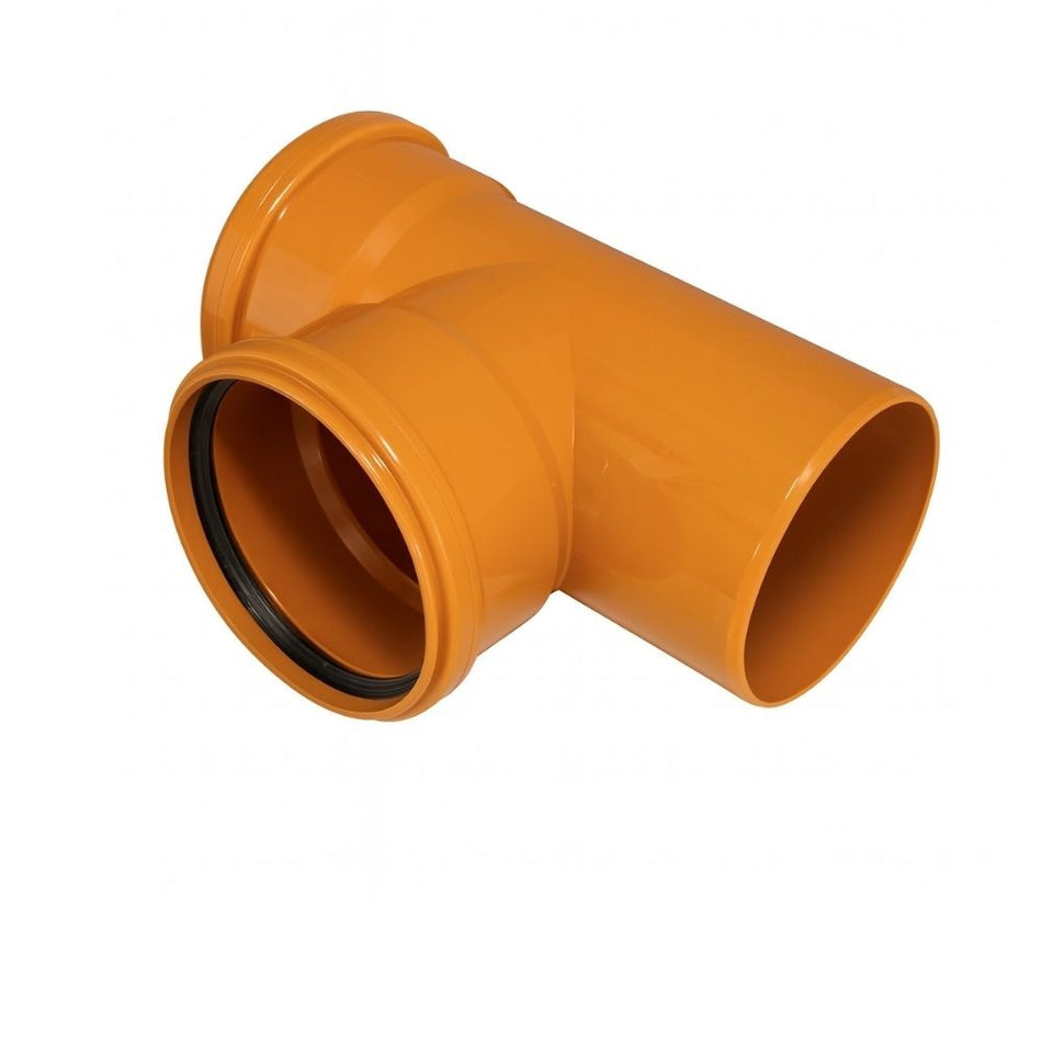 UG EQUAL SWEPT TEE 110mm DOUBLE SOCKET