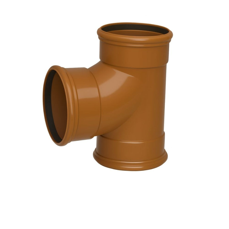 UG EQUAL SWEPT TEE 110mm TRIPLE SOCKET