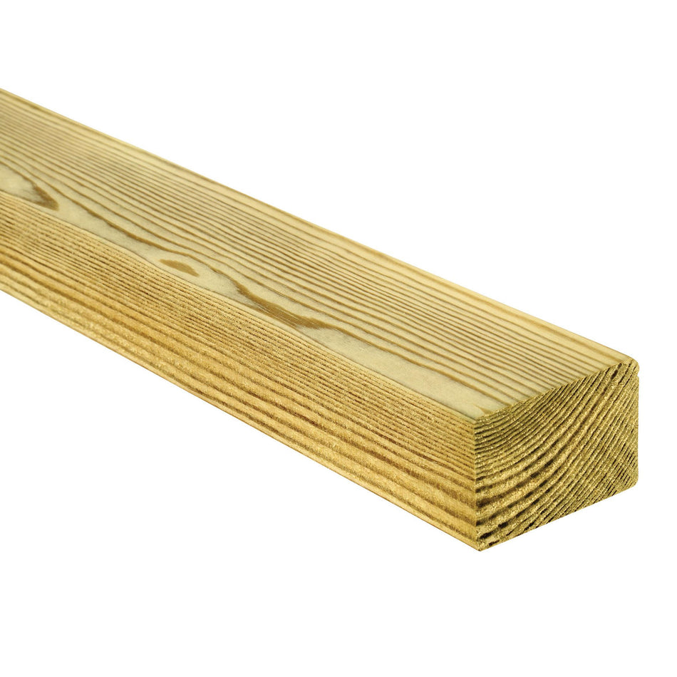 100mm x 75mm Sawn Treated Timber C24 (4x3) 4.8m