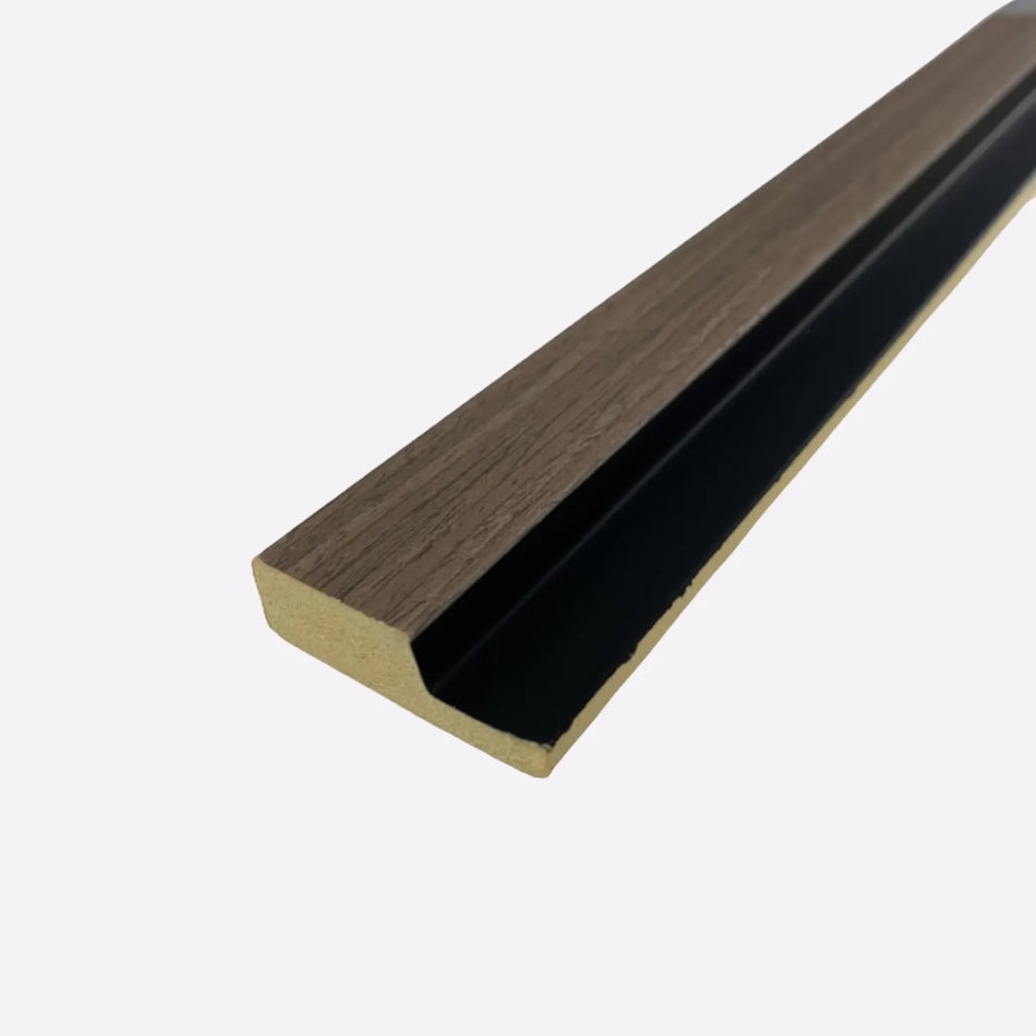 Left Trim Walnut Sulcado Premium Waterproof-SPTL-W-1 Panel