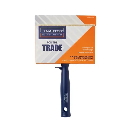 Hamilton Trade 5.5" Multi-Purpose Block Brush