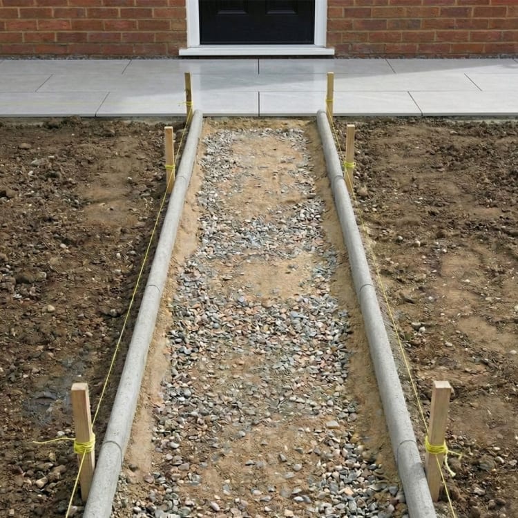 Bullnose Path Edging 50mm x 150mm x 915mm