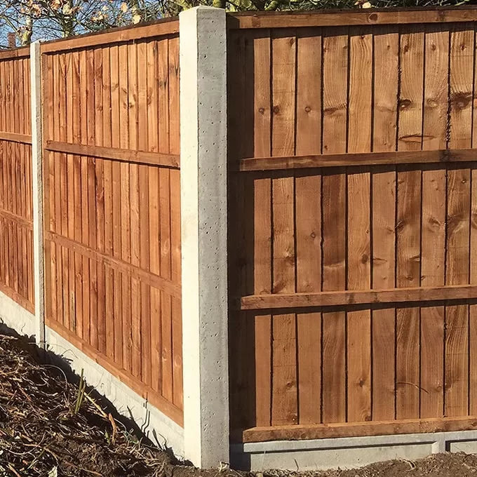 6ft Concrete Corner Fence Post 1.8m