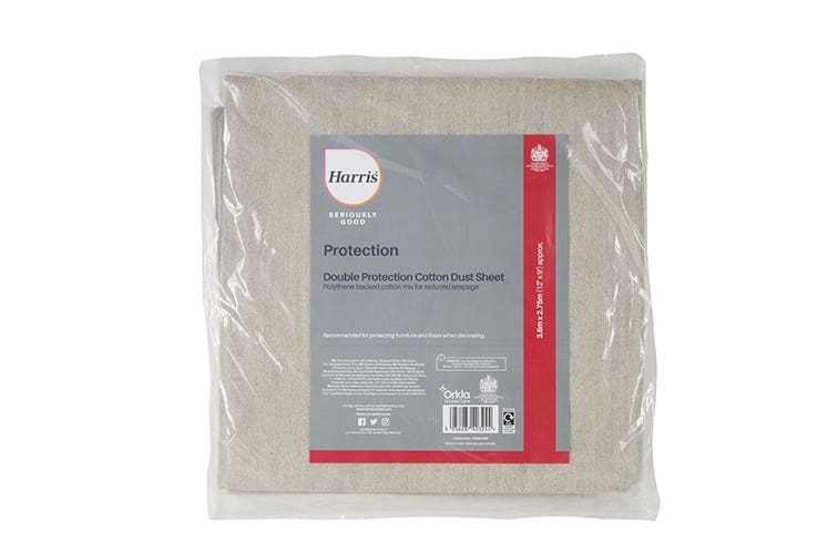 Cotton Dust Sheet 3.6m x 2.75m