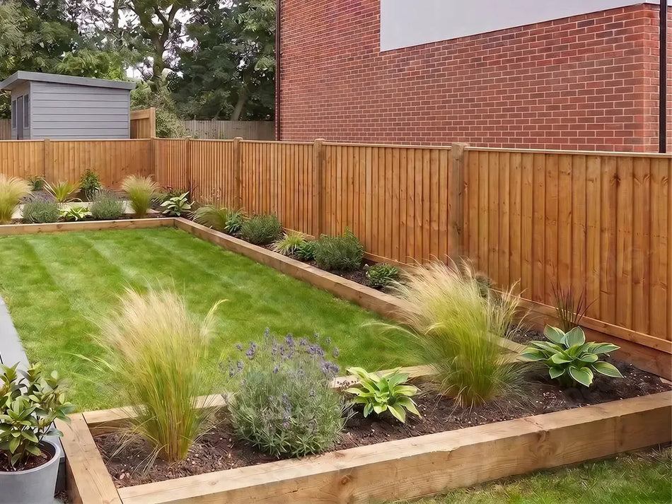 Feather Edge Closeboard Fence Panel 6' x 4'