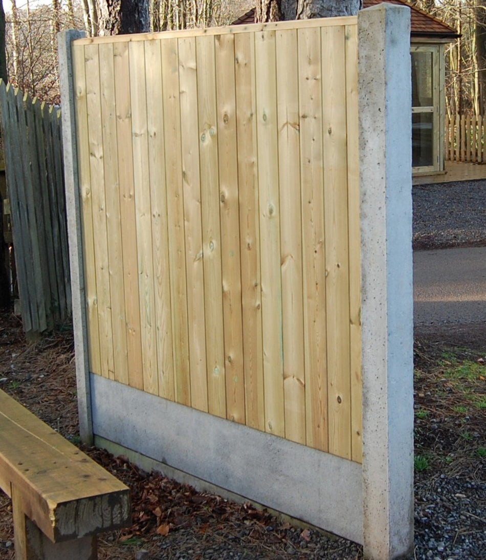 6ft Concrete End Fence Post 1.8m