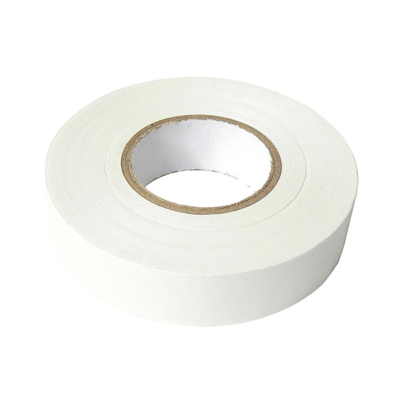 PVC Electrical Insulation Tape White 19mm x 33m