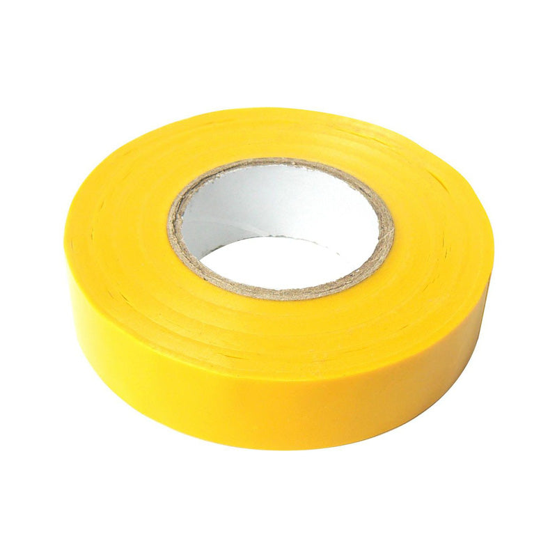 PVC Electrical Insulation Tape Yellow 19mm x 33m
